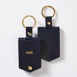 [NWT] Mark and Graham Leather Photo KeyChain